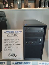 Computer und PC Setup im Angebot zu erwerben bei Wede Soft in Bremerhaven