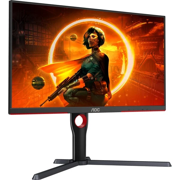 AOC AGON Q27G3XMN/BK, Gaming-Monitor (69 cm (27 Zoll), schwarz/rot, QHD, VA, Adaptive-Sync, 180Hz Panel)