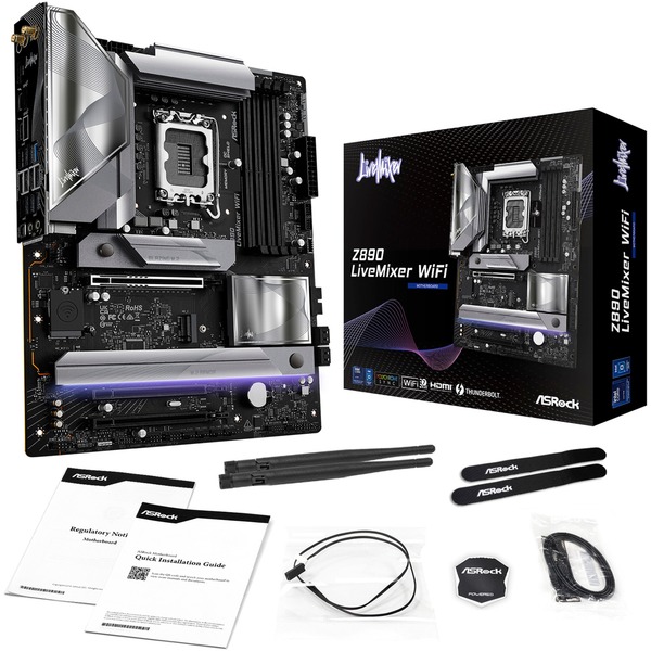 ASRock Z890 LiveMixer WiFi, Mainboard - Image 6