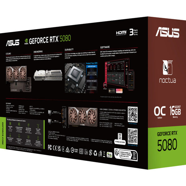 ASUS GeForce RTX 5080 Noctua OC Edition, Grafikkarte - Image 30