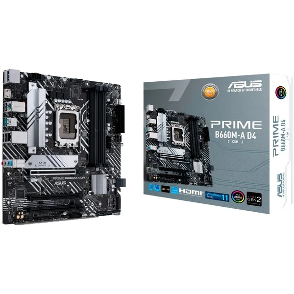 ASUS PRIME B660M-A D4-CSM, Mainboard