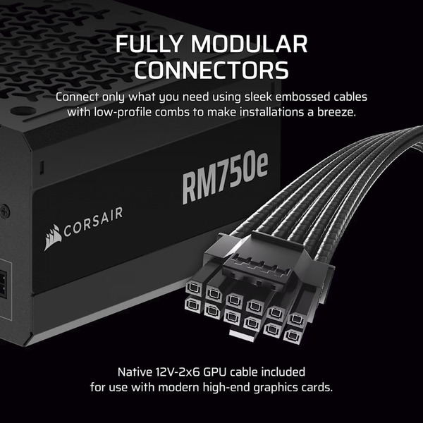 Corsair RM750e Generalüberholt, PC-Netzteil - Bild 6