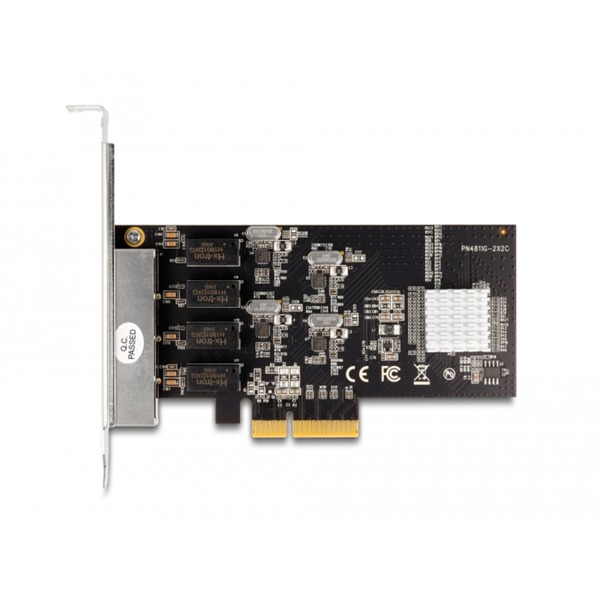 DeLOCK PCIe x4 auf 4 x RJ45 Gbit, LAN-Adapter - Image 4
