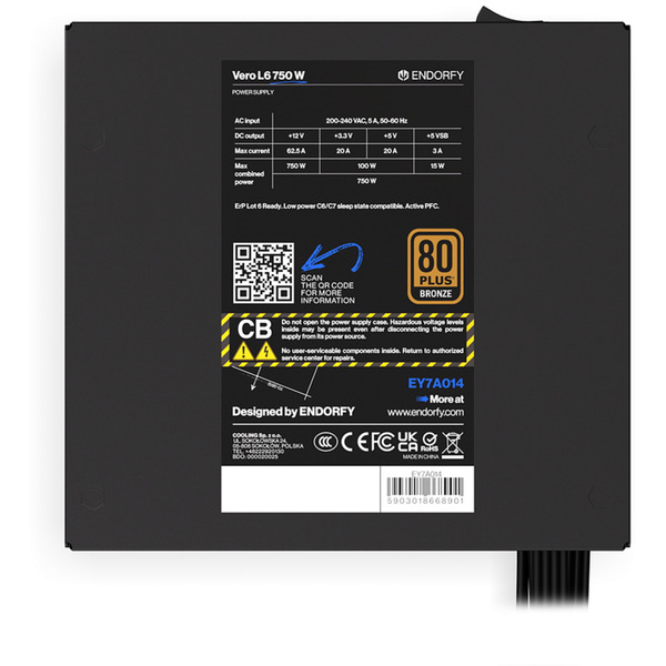 ENDORFY Vero L6 750 W, PC-Netzteil - Bild 11
