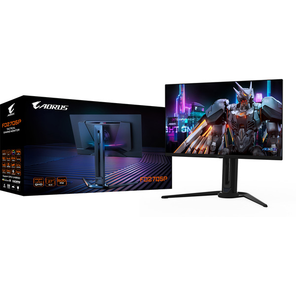 GIGABYTE AORUS FO27Q5P QD-OLED, Gaming-Monitor (67.8 cm (27 Zoll), schwarz, QHD, FreeSync-Premium-Pro, G-Sync-komp., 500Hz Panel) - Bild 8