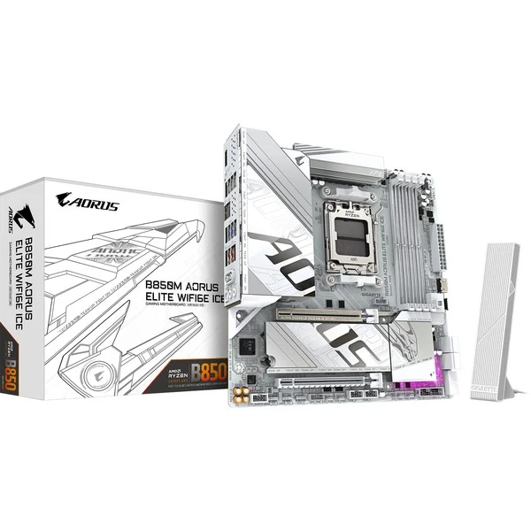 GIGABYTE B850M AORUS ELITE WIFI6E ICE, Mainboard