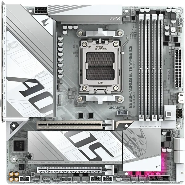 GIGABYTE B850M AORUS ELITE WIFI6E ICE, Mainboard - Bild 3