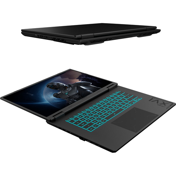 GIGABYTE GAMING A16 3WHK3DE894SH, Gaming-Notebook (schwarz, AMD Ryzen 7 260, NVIDIA GeForce RTX 5070, 16 GB DDR5, 1 TB (1 TB SSD), Windows 11 Home) - Bild 4