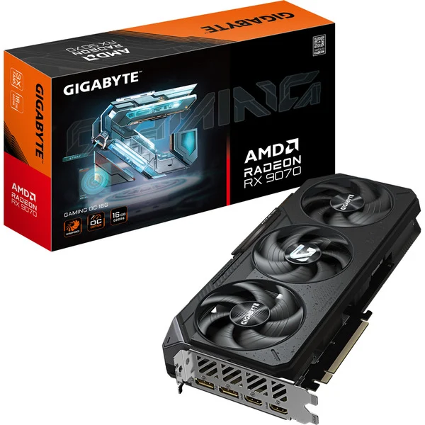 GIGABYTE Radeon RX 9070 Gaming OC, Grafikkarte