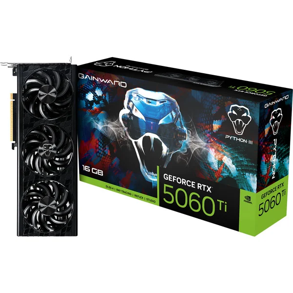 Gainward GeForce RTX 5060 Ti Python III 16GB, Grafikkarte