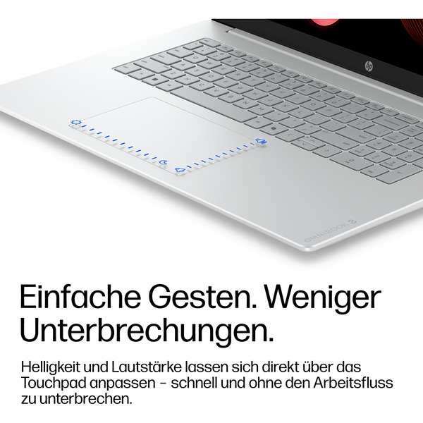 HP OmniBook 3 17-dg0050ngx, Notebook (silber, Intel® Core™ Ultra 5 225U, Intel® Graphics, 8 GB DDR5, 256 GB (256 GB SSD), Windows 11 Home) - Bild 10
