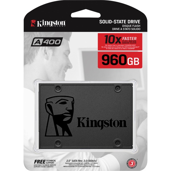 Kingston A400 960 GB, SSD - Bild 4