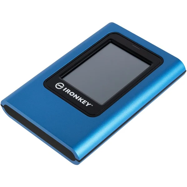 Kingston IronKey Vault Privacy 80 960 GB, Externe SSD (blau/schwarz, USB-C 3.2 Gen 1 (5 Gbit/s)) - Bild 2