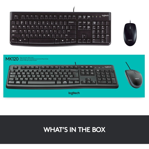 Logitech Desktop MK120 (Desktop-Set) - Bild 12