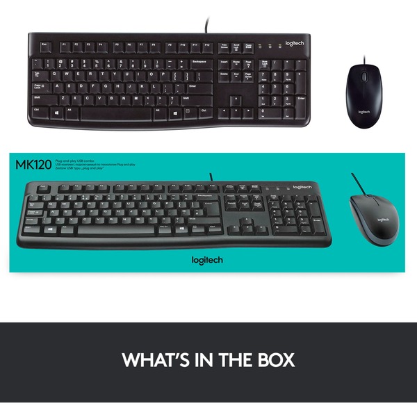 Logitech Desktop MK120 (Desktop-Set) - Bild 9