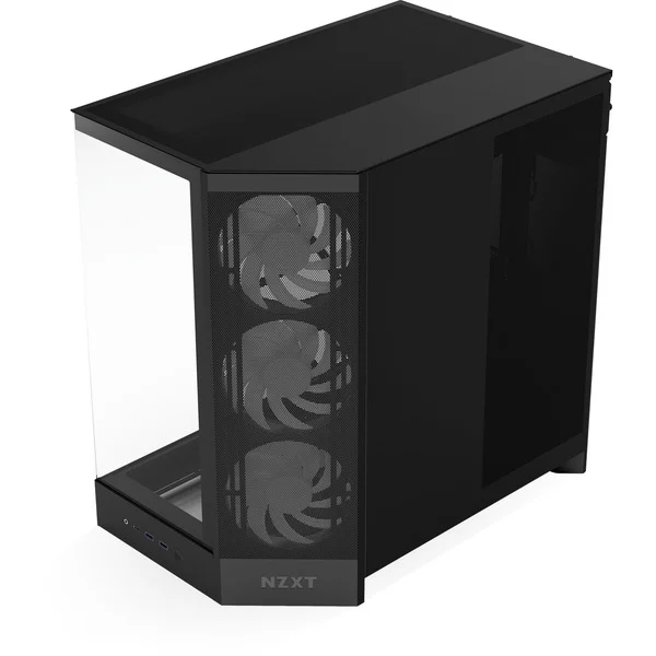 NZXT H9 Flow RGB , Tower-Gehäuse (schwarz (matt), Tempered Glass x 2) - Bild 3