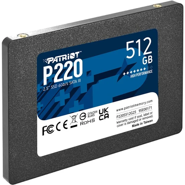 Patriot P220 512 GB, SSD