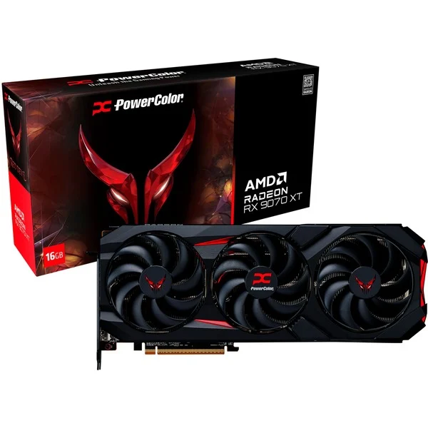 PowerColor Radeon RX 9070 XT Red Devil 16GB OC, Grafikkarte