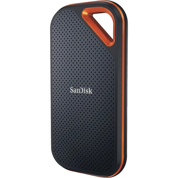 SanDisk Extreme PRO Portable SSD V2 2 TB, Externe SSD (schwarz/orange, USB-C 3.2 Gen 2x2 (20 Gbit/s)) - Bild 2