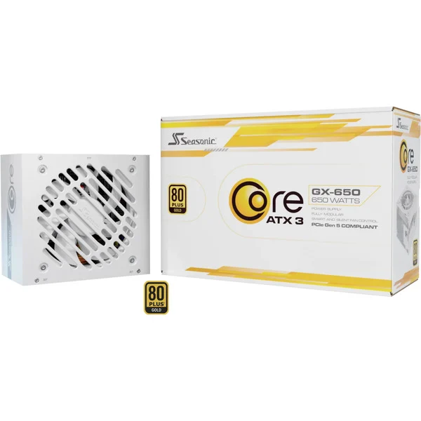 Seasonic CORE GX-650-V2-WHITE 650W, PC-Netzteil