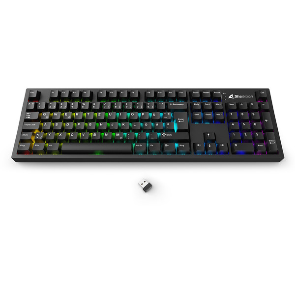 Sharkoon OfficePal KB70W Silent, Tastatur - Bild 4