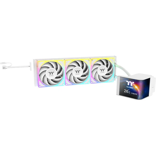 Thermaltake MAGCurve 360 Ultra AIO ARGB Snow Edition, Wasserkühlung