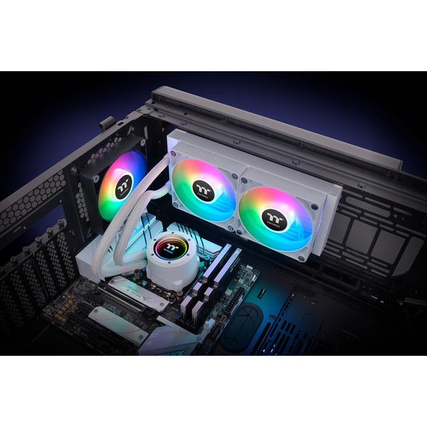 Thermaltake TH240 V2 ARGB Sync AIO Liquid Cooler Snow Edition, Wasserkühlung - Image 8