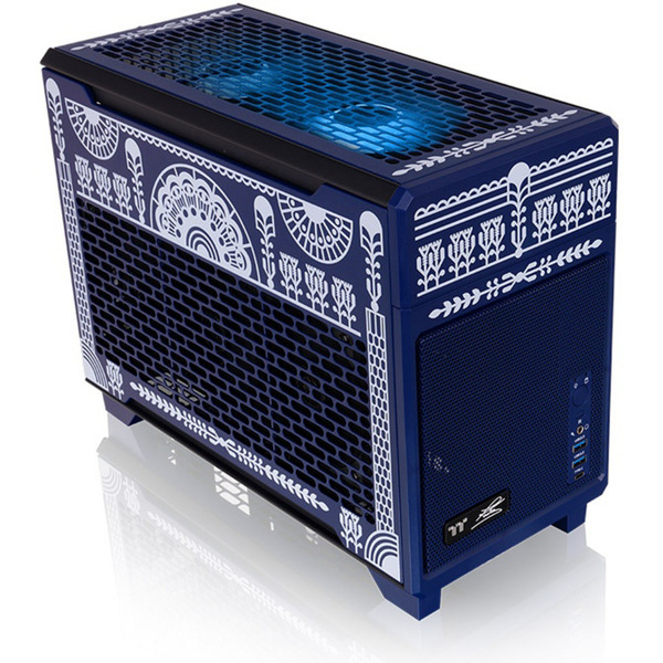 Thermaltake TR100 Koralie Edition Cobalt Blue, Tower-Gehäuse - Bild 4