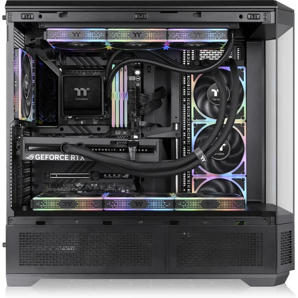 Thermaltake View 600 TG Black, Big-Tower-Gehäuse - Image 3