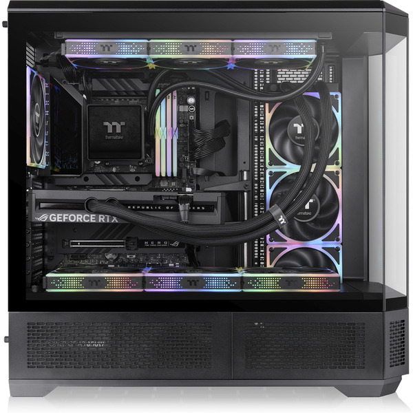 Thermaltake View 600 TG Black, Big-Tower-Gehäuse - Image 4