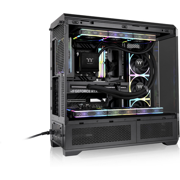 Thermaltake View 600 TG Black, Big-Tower-Gehäuse - Image 7