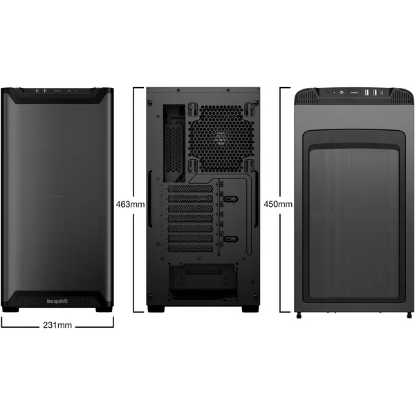 be quiet! PURE BASE 501 Airflow , Tower-Gehäuse - Bild 7