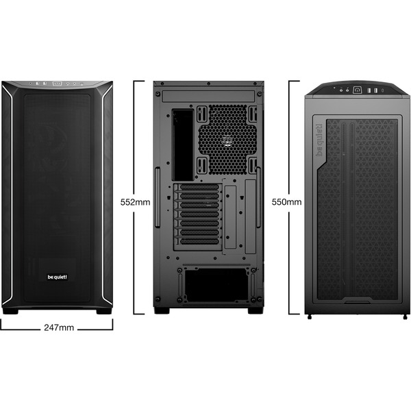 be quiet! SHADOW BASE 800 DX , Tower-Gehäuse - Bild 7